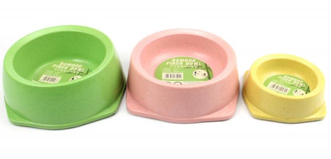 우수한 재료 대나무 3 사이즈 애완 동물 샐러드 그릇 0