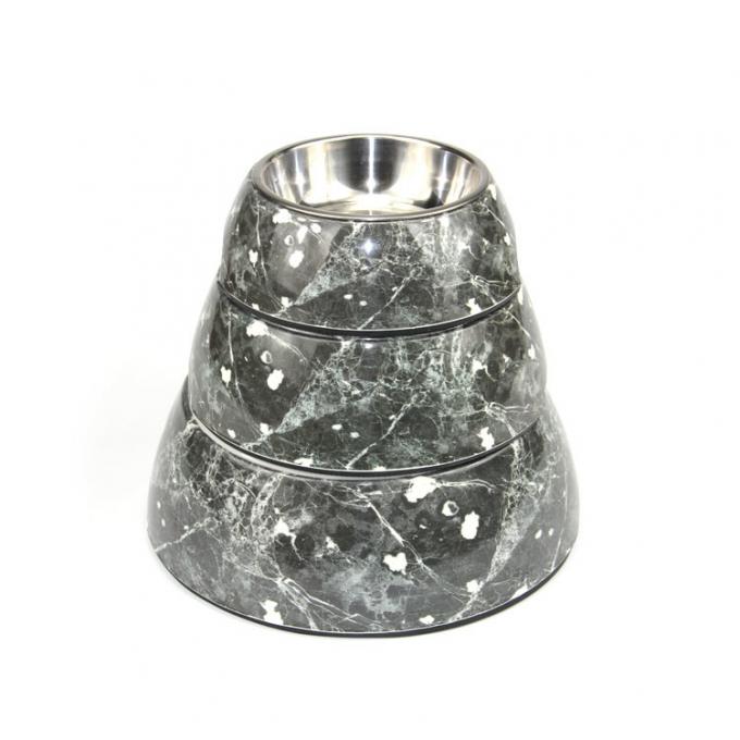 도매 고품질 반려동물 먹이 스테인리스 스틸 뼈 개 그릇 2