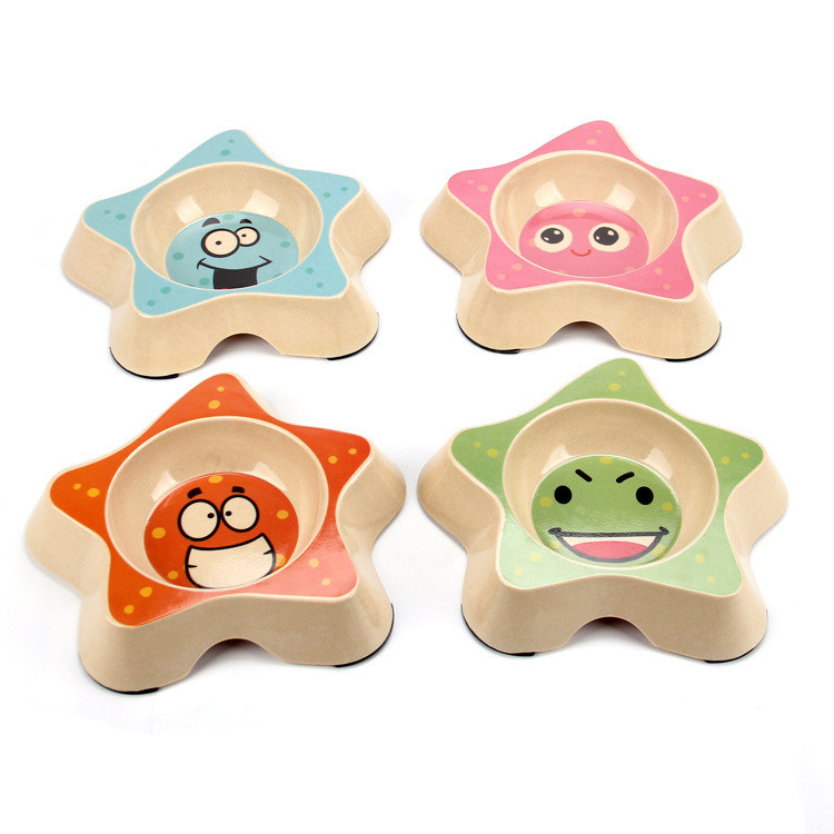 4가지 색상 Bambu Dog Bowels/Bowl 최신 디자인