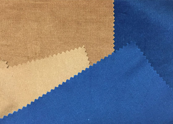 인디고 / 검은색 28w 가벼운 무게 코드루오 천 98 면 2 스판덱스 천