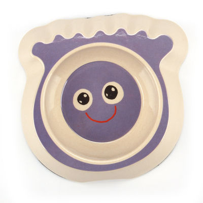 대나무 반려동물 먹이용 개와 고양이 음식 그릇