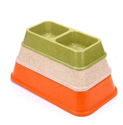 이중 및 다채로운 Bambu Sublimation 큰 또는 큰 개 애완 동물 음식 및 물 그릇